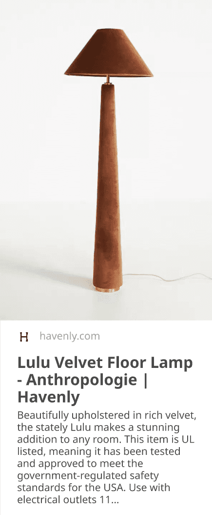 Featured lighting product